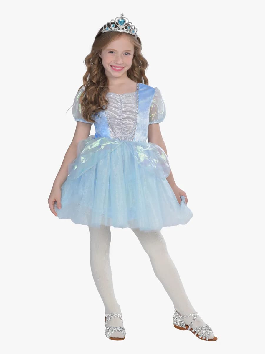 Magic Flip Utklädnad Prinsessa 110-116 cm, Blå
