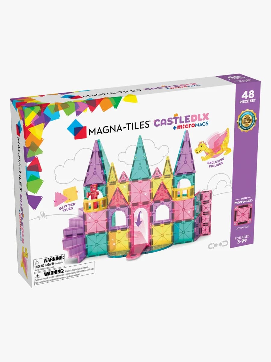 MAGNA-TILES Castle Deluxe Byggsats 48 Delar