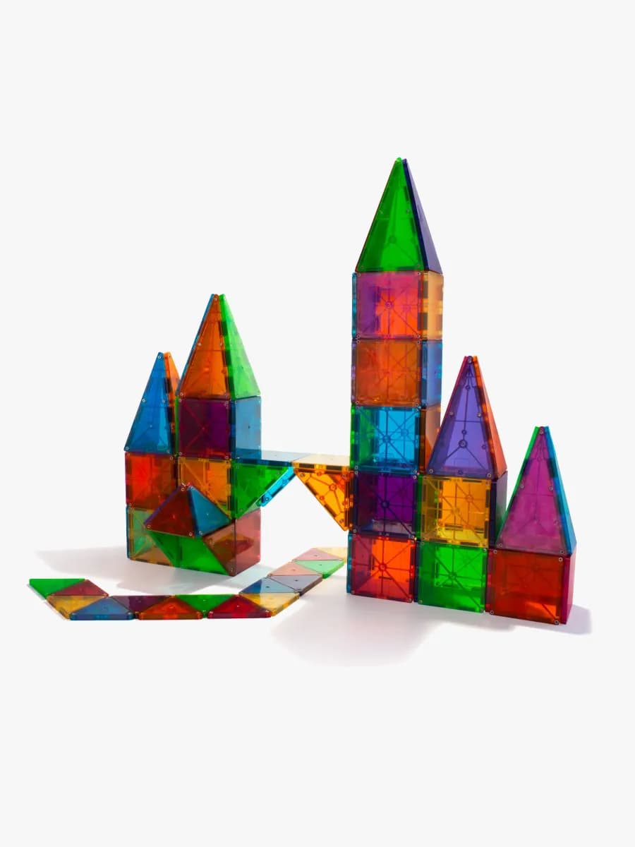 MAGNA-TILES Clear Colours Byggsats 100 Delar