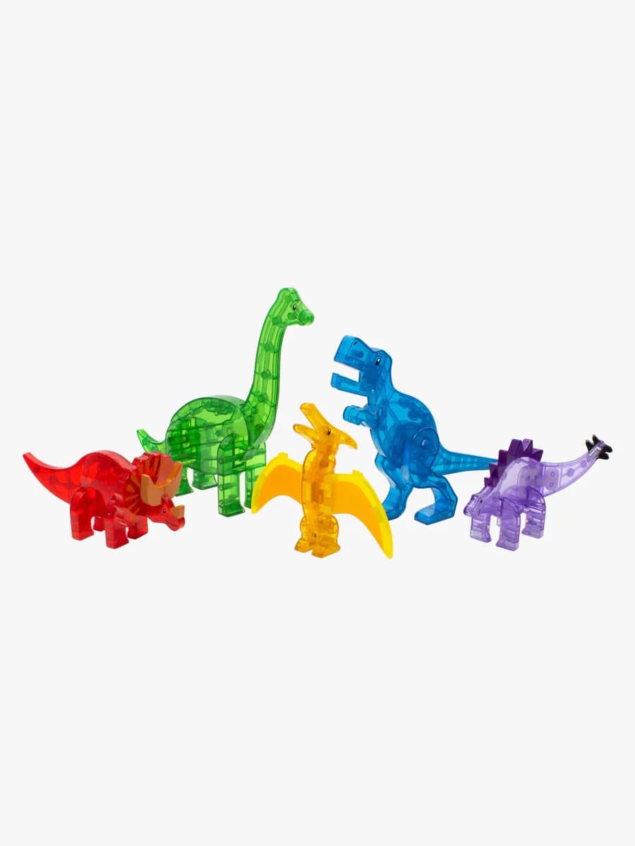 MAGNA-TILES Dinos Byggsats 5 Delar