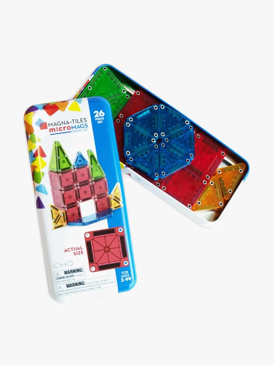MAGNA-TILES MicroMAGS Travel Metallåda