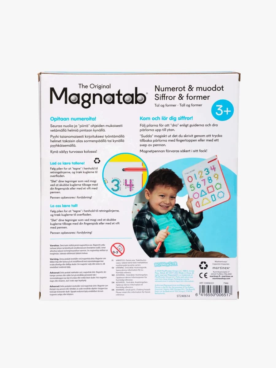 Magnatab Rittavla Siffror och Former
