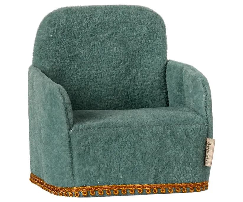 Maileg Fåtölj Mus (Mint)