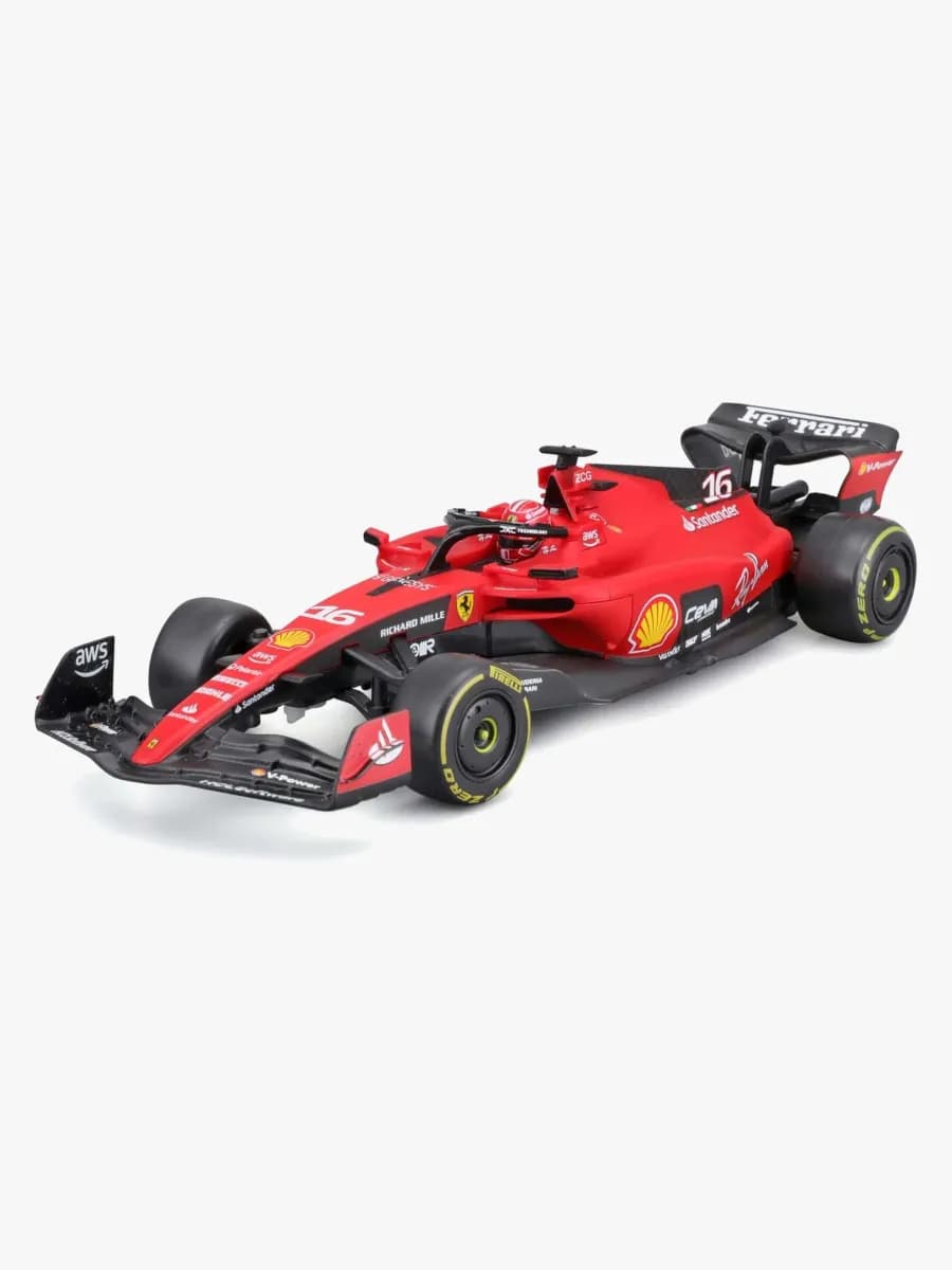 Maisto Ferrari SF90 F1 Radiostyrd Racerbil 2023 Charles Leclerk 1:24