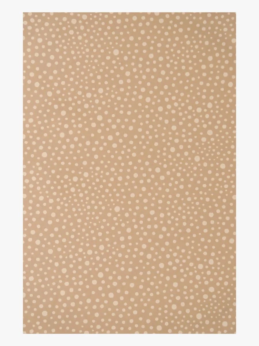 Majvillan Tapet Dots, Teddy Brown