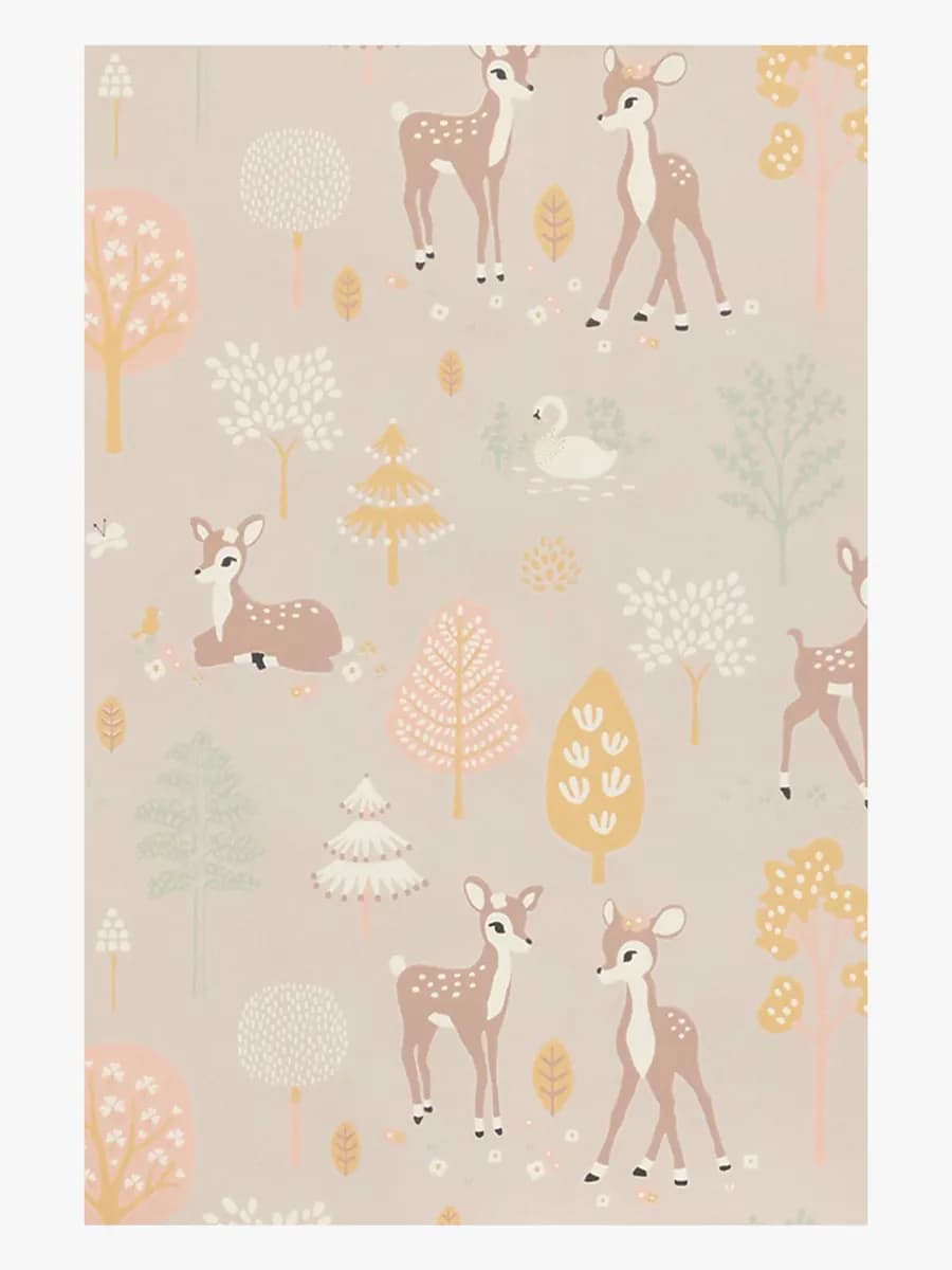 Majvillan Tapet Golden Woods, Dusty Lilac