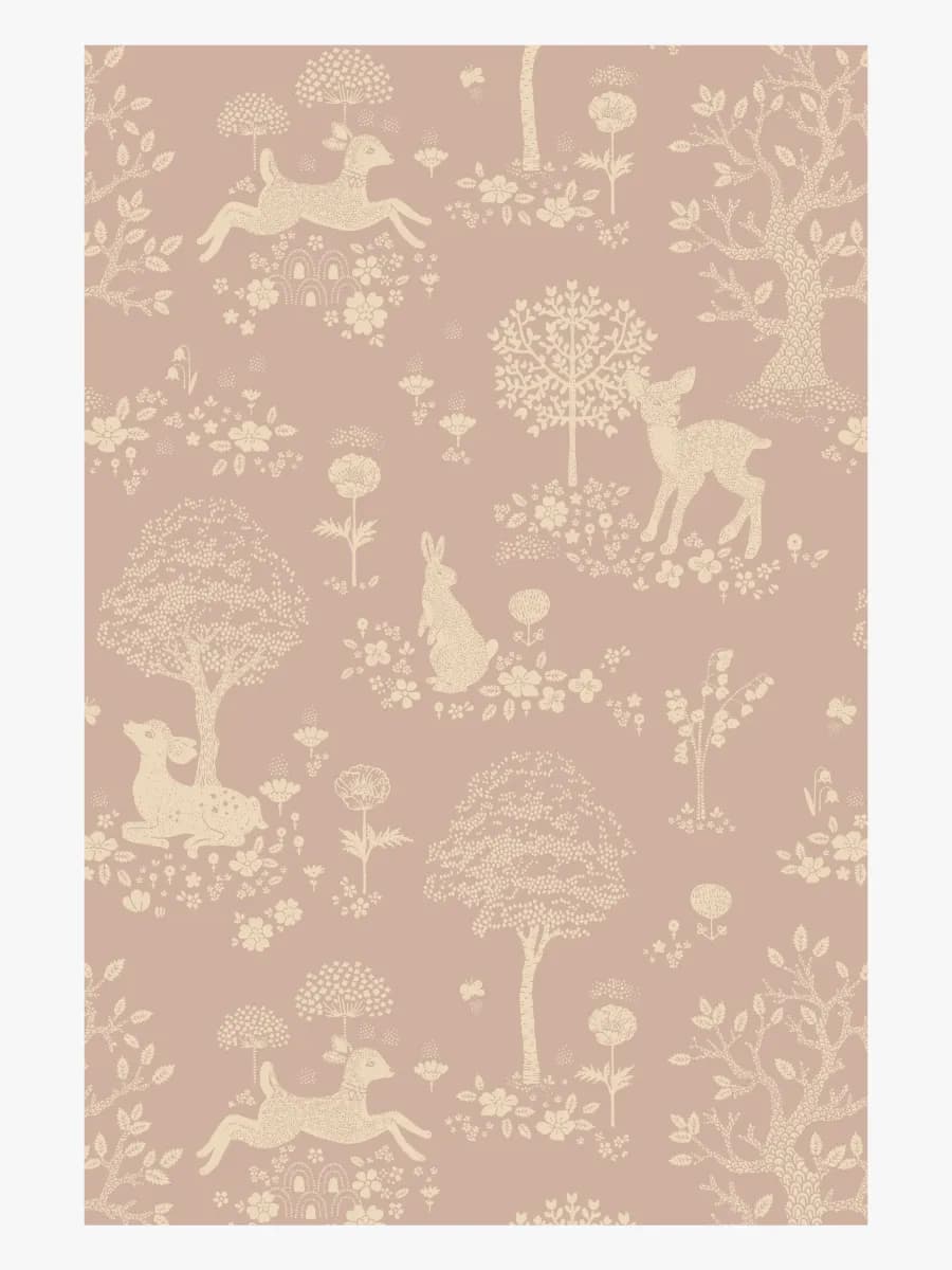 Majvillan Tapet Summer Fields, Dreamy Lilac