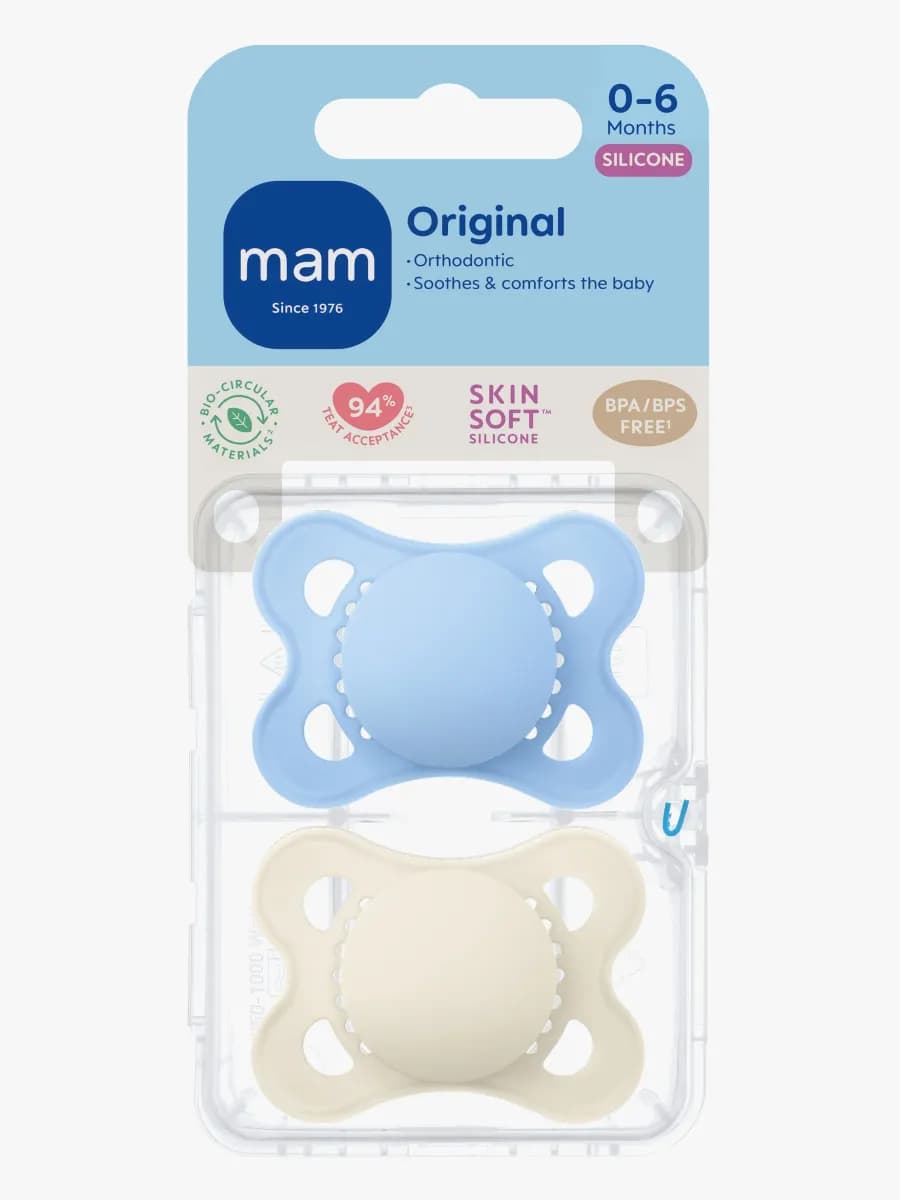 MAM Original Nappar 0-6m, Blå