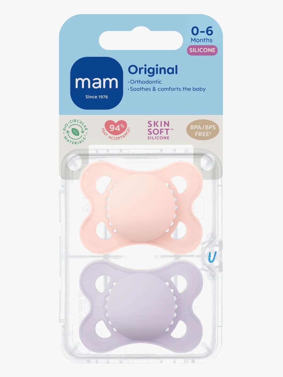 MAM Original Nappar 0-6m, Rosa