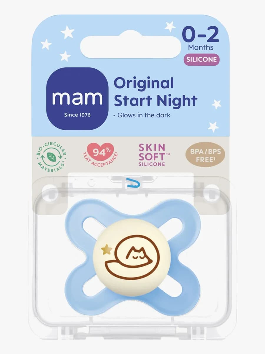MAM Start Night Napp 0-2m, Blue