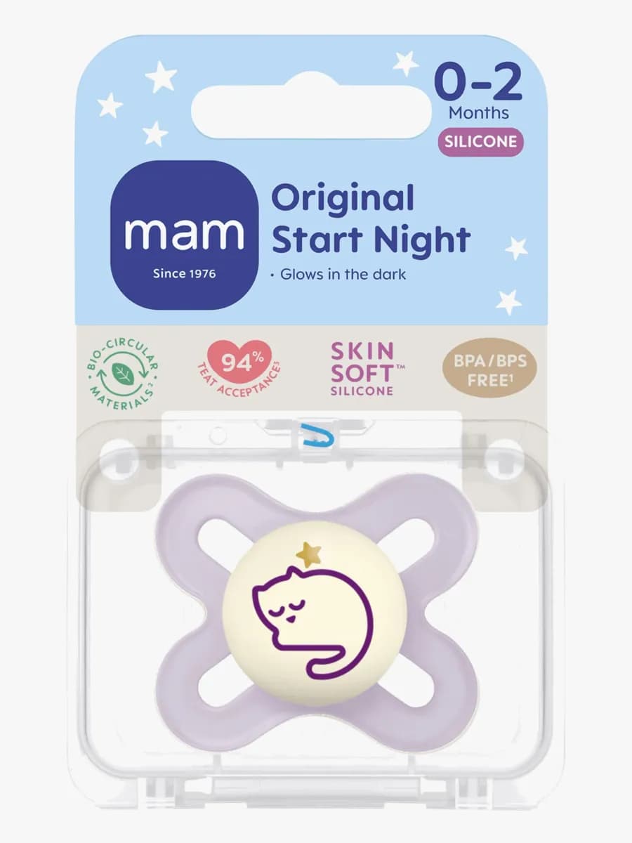 MAM Start Night Napp 0-2m, Pink