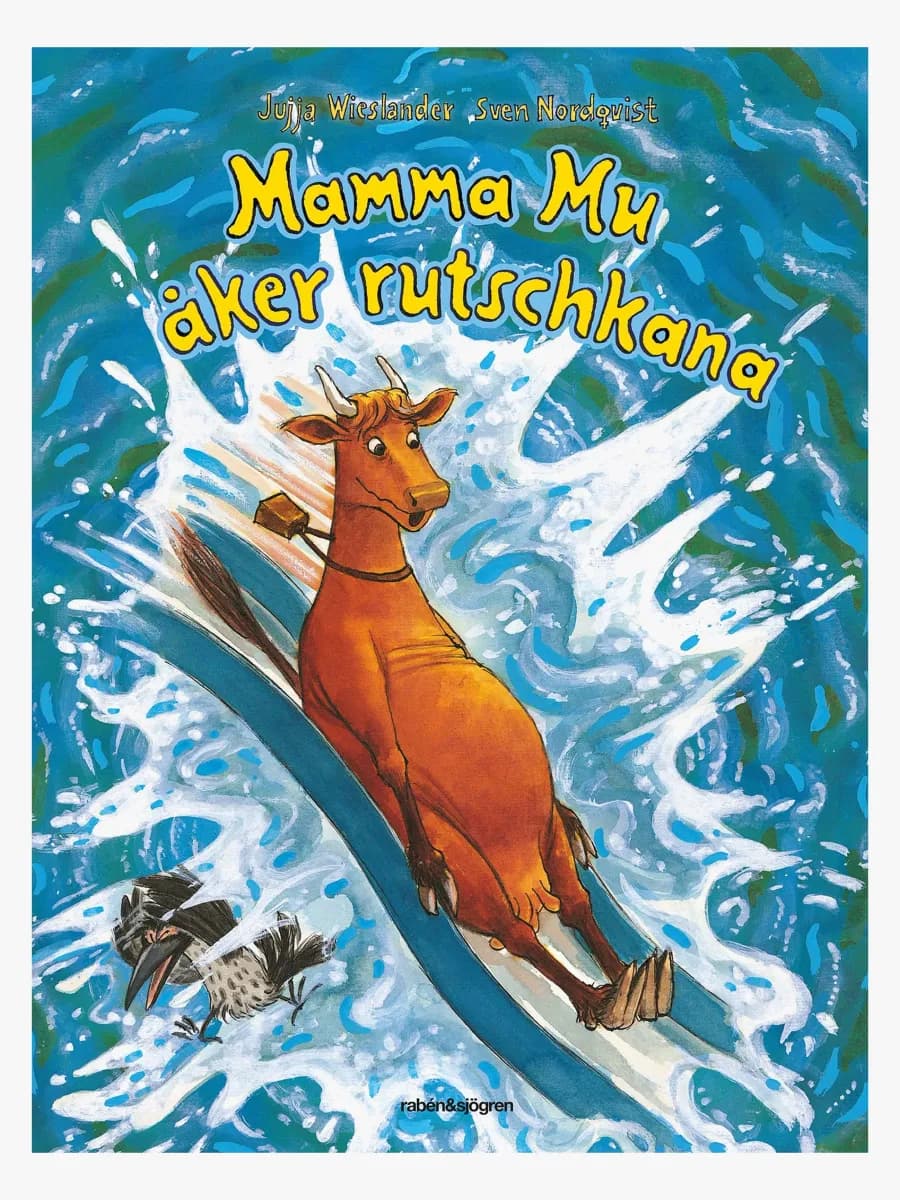 Mamma Mu åker rutschkana