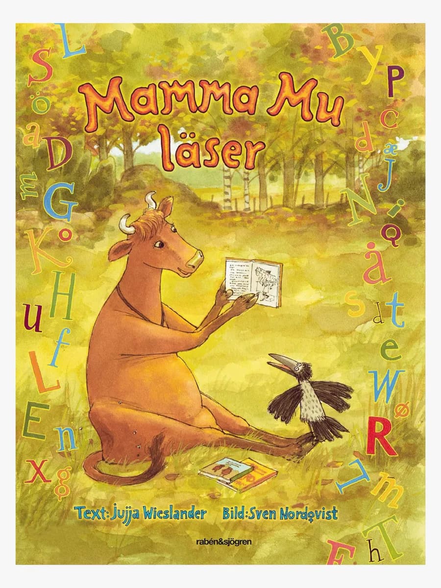 Mamma Mu läser
