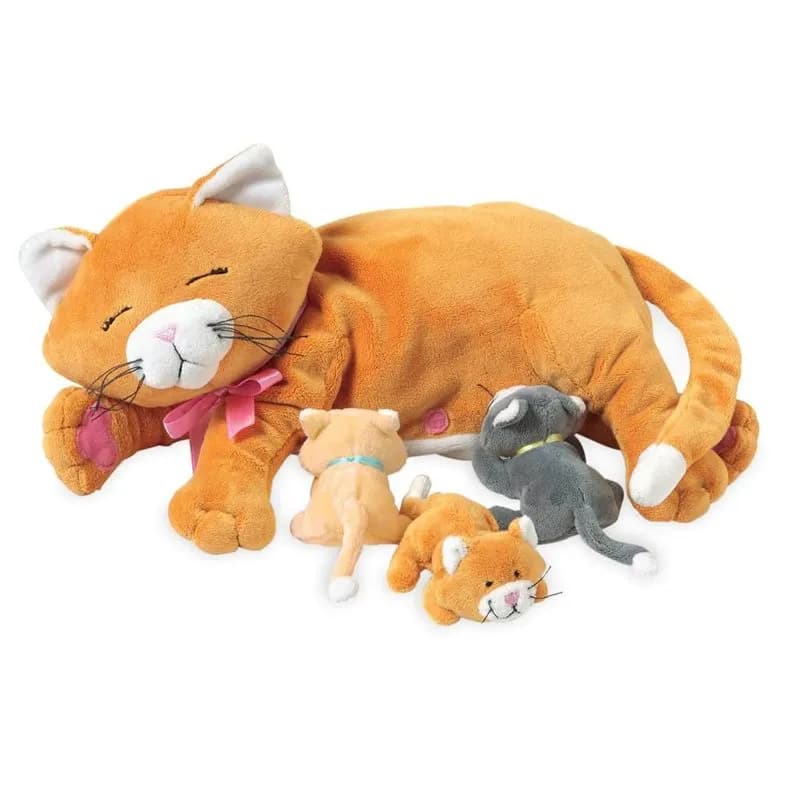 Manhattan Toy katten Nina med ungar