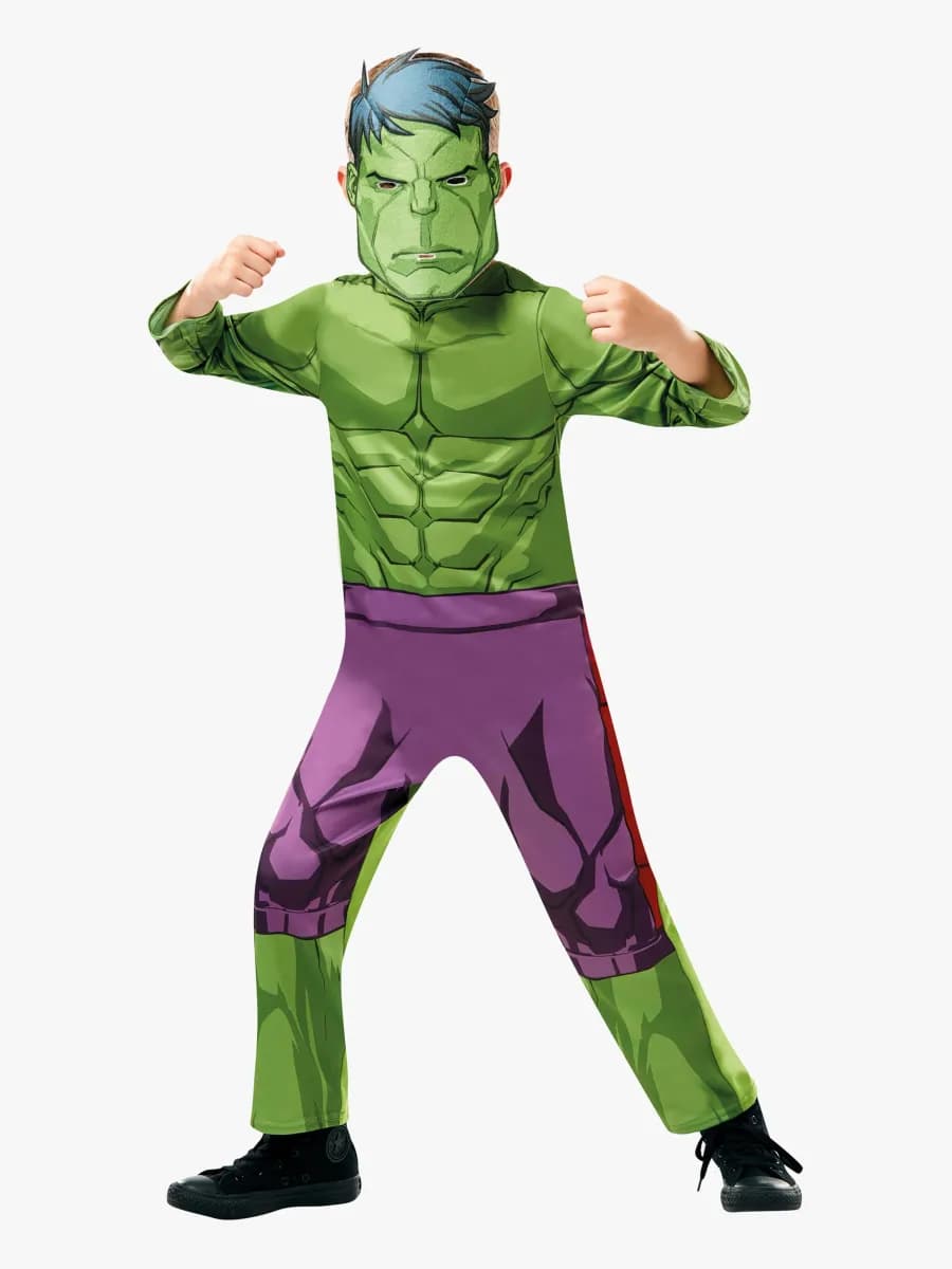 Marvel Avengers Utklädnad Hulken, 5-6 år