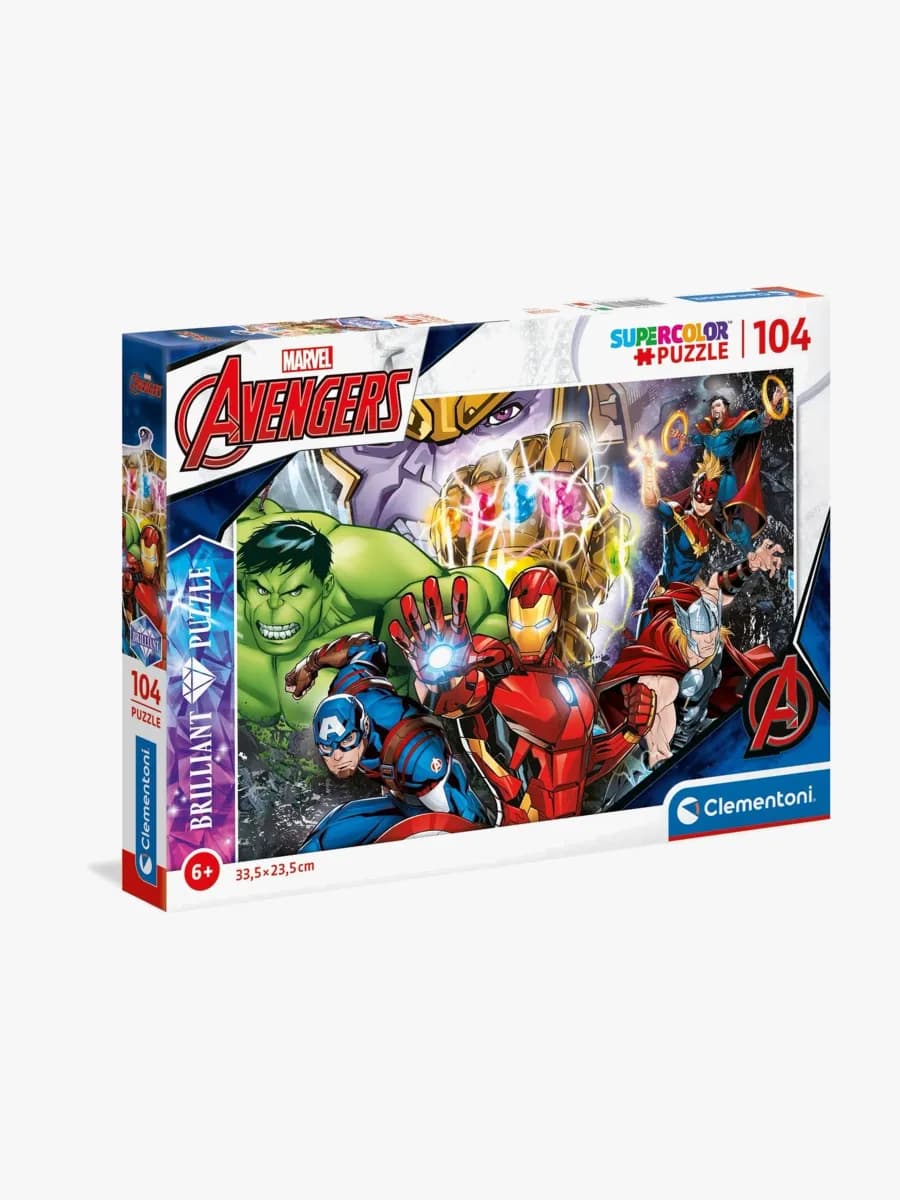Marvel Brillitant Pussel, 104 Bitar