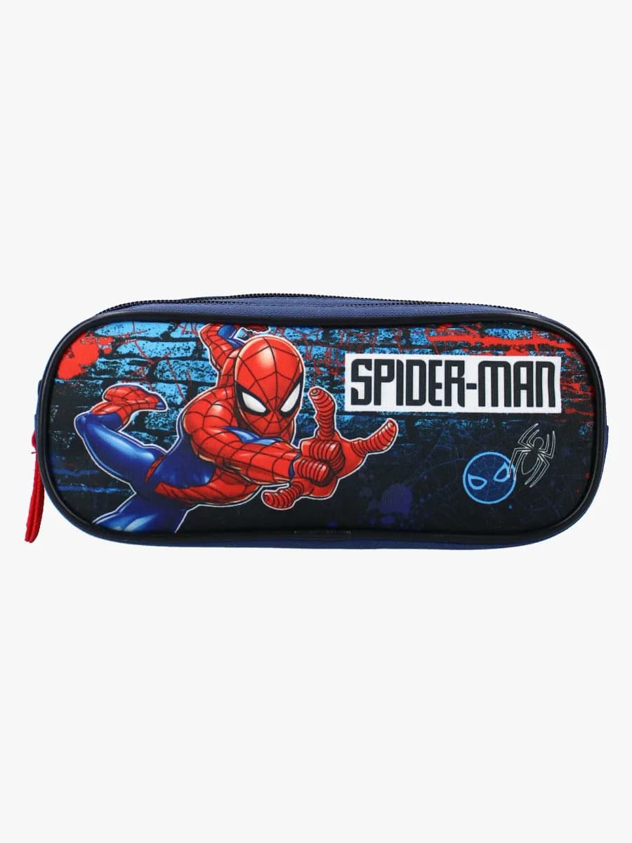 Marvel Spider-Man Dubbelpennfodral Beyond Amazing, Blå