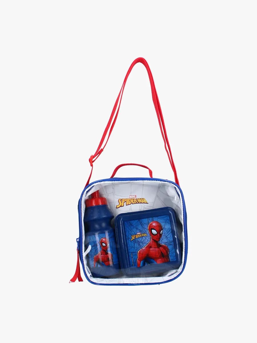 Marvel Spider-Man Matlåda &  Flaska Set, Blå