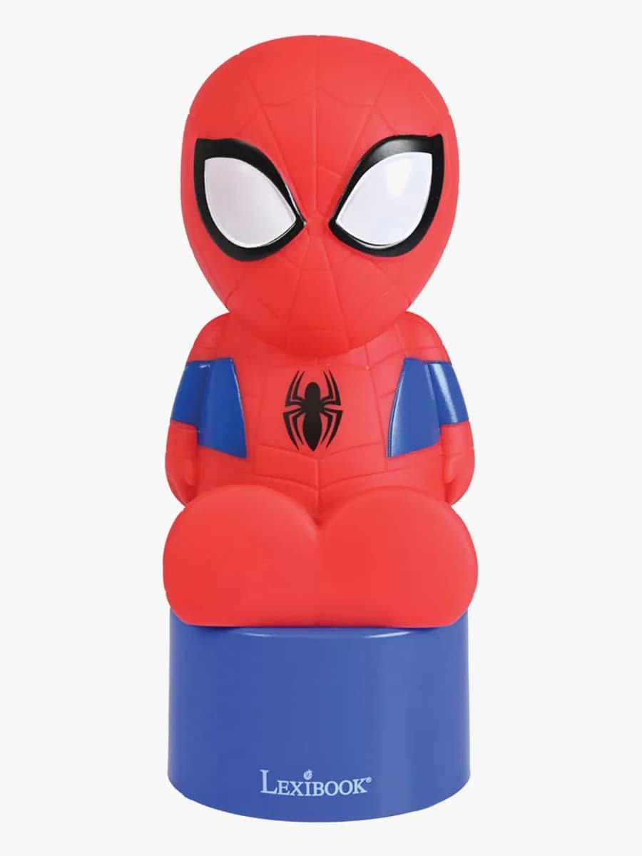 Marvel Spider-Man Nattlampa med Bluetooth-högtalare, Barnrum