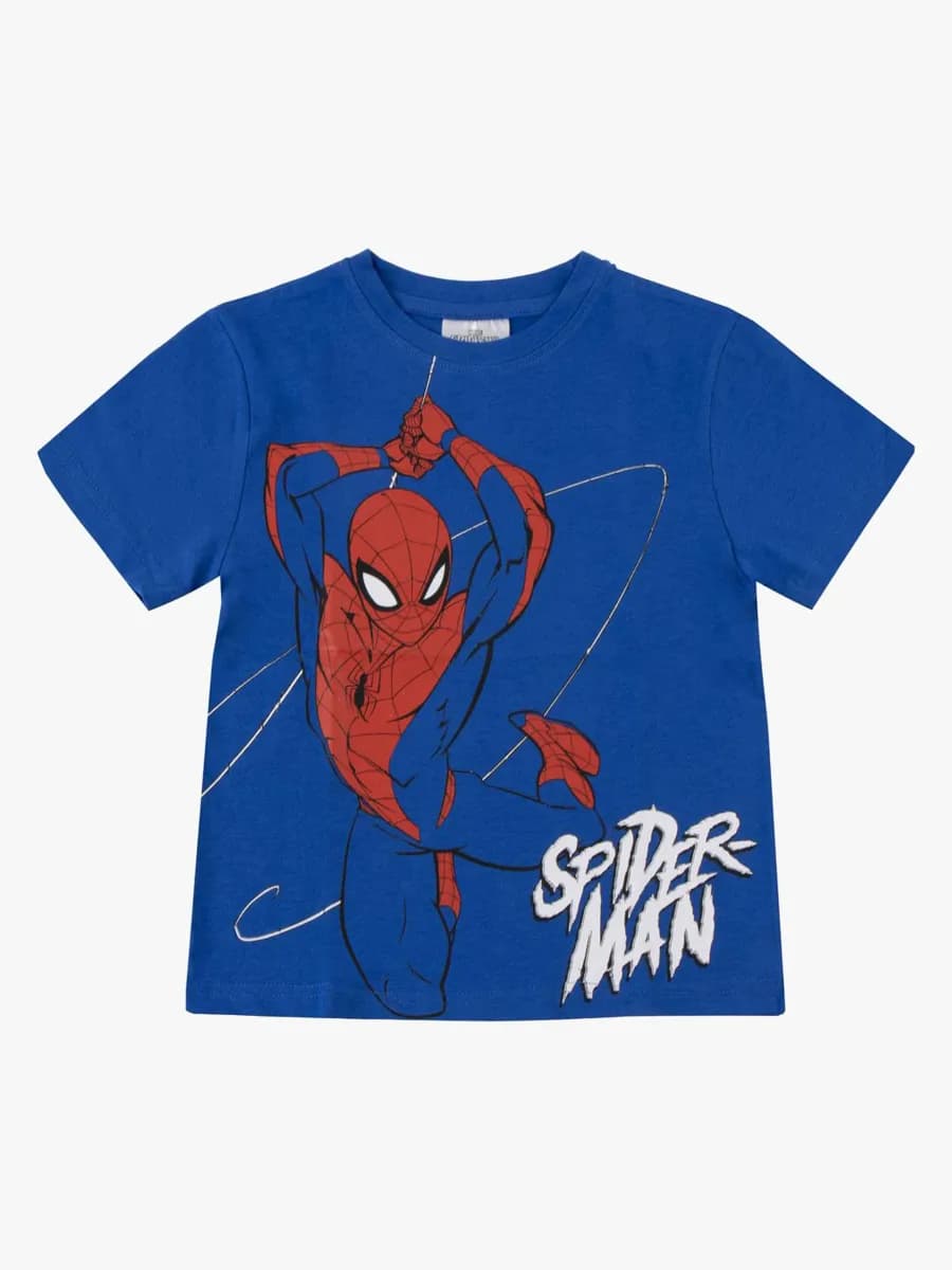 Marvel Spider-Man T-shirt, Blå, 104-110