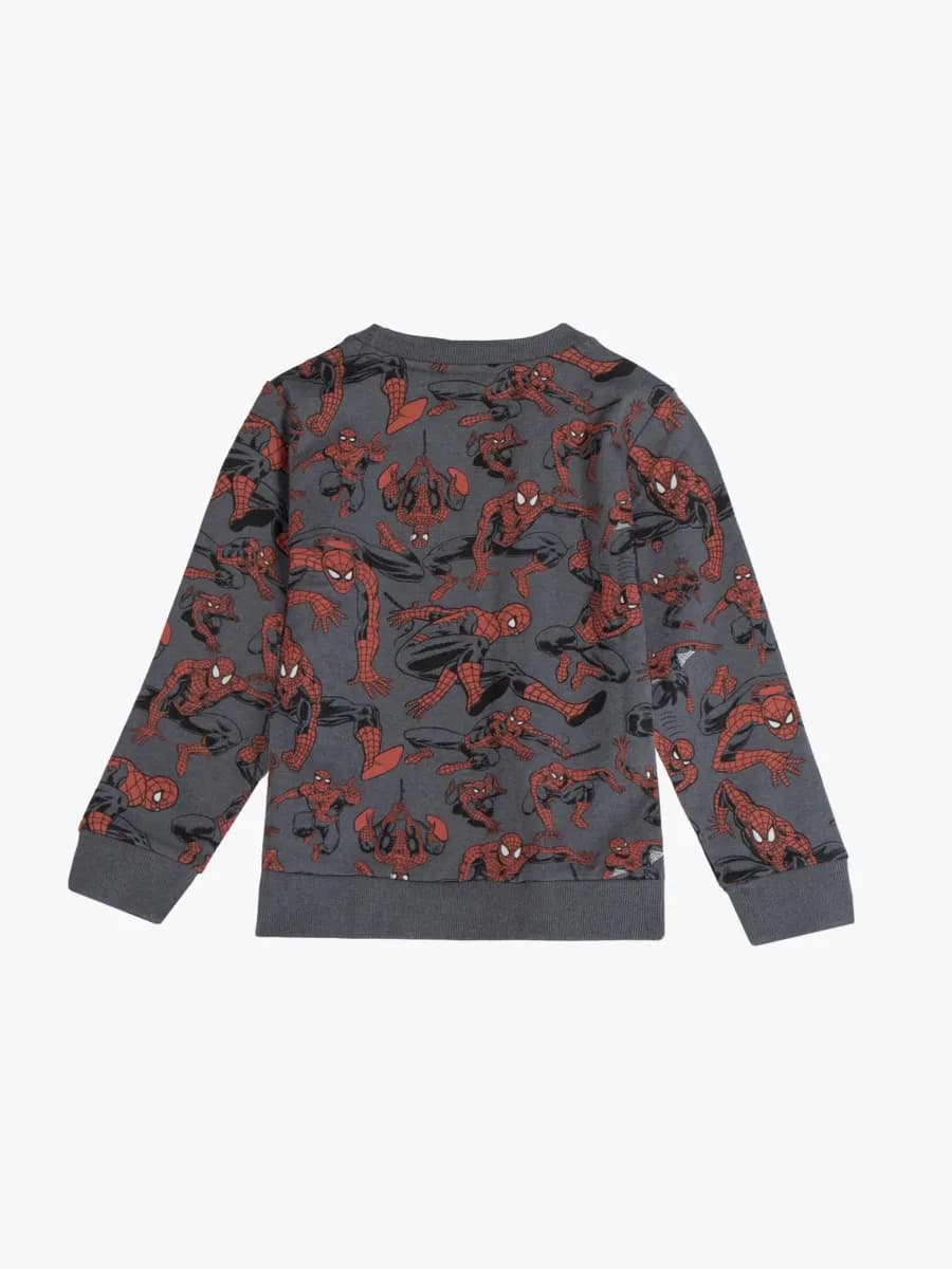Marvel Spider-Man Tröja, Grå/Röd, 3 år