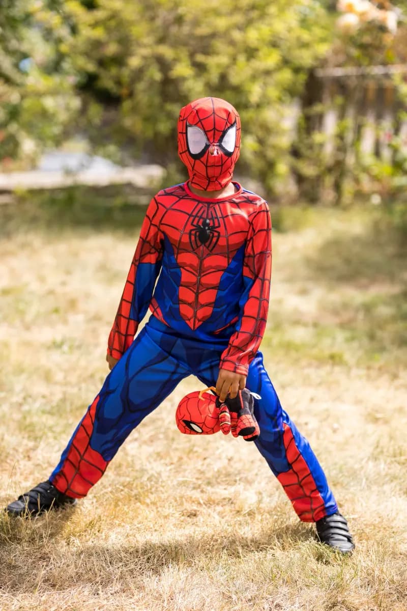 Marvel Spider-Man Utklädnad, 7-8 år