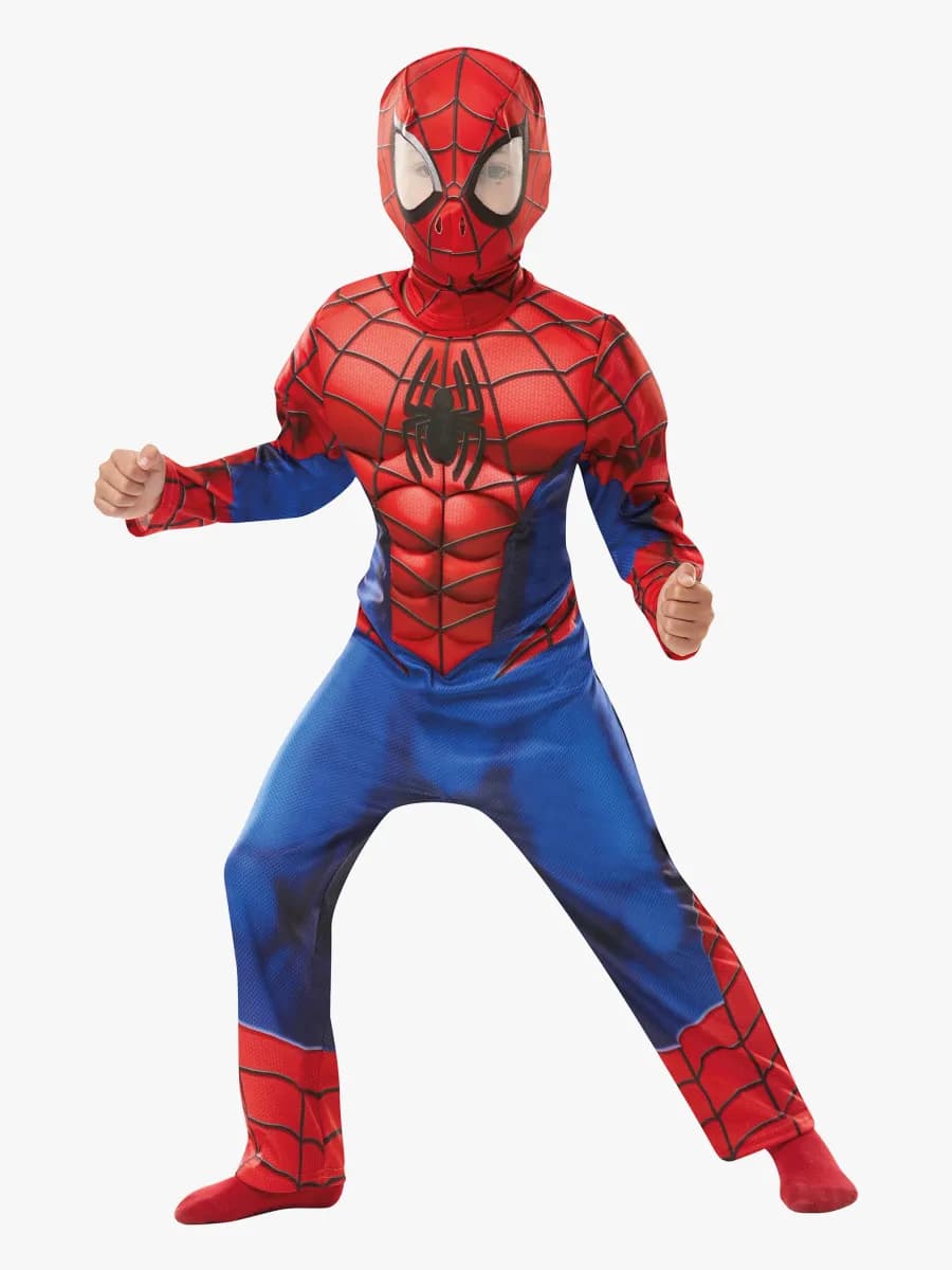 Marvel Spider-Man Utklädnad Deluxe 7-8 år