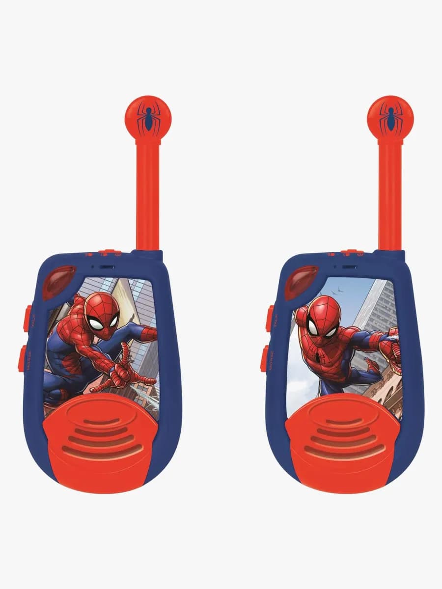 Marvel Spider-Man Walkie Talkies, Blå/Röd