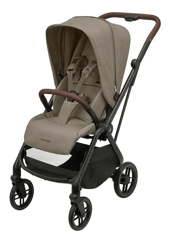 Maxi-Cosi Leona 2 sittvagn, twillic truffle/brun leath.