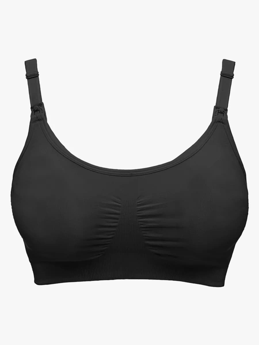 Medela 3-i-1 amnings- och pumpnings-BH, Svart, XL