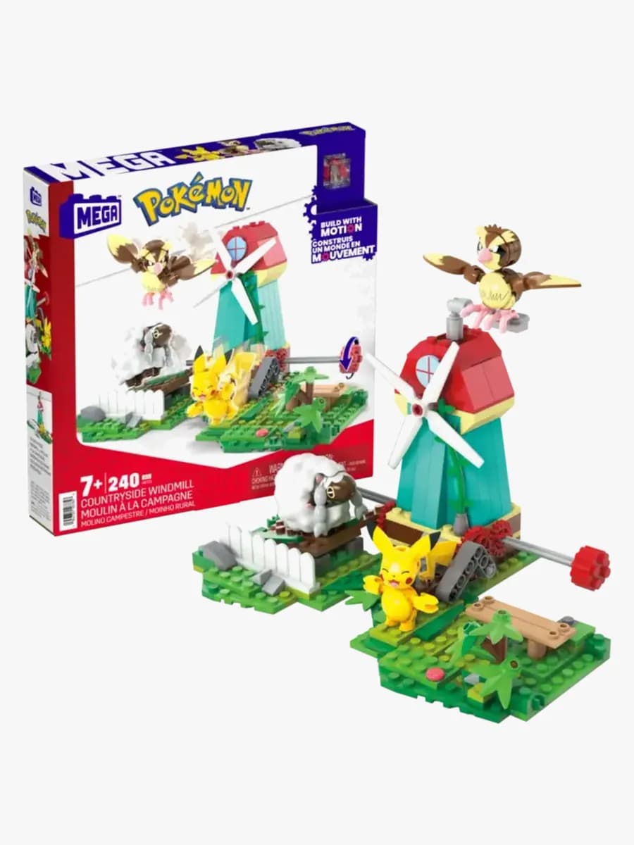 Mega Pokémon Byggsats Väderkvarn 240 Bitar