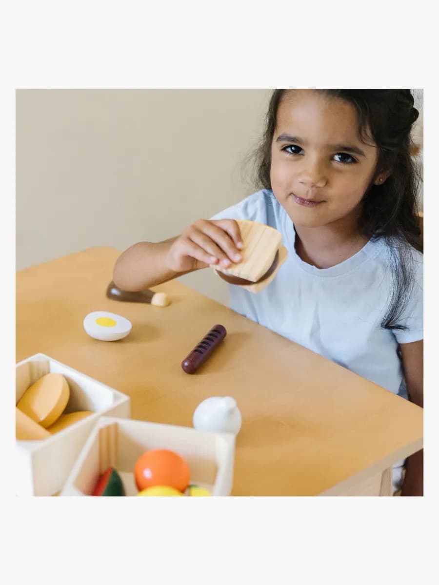 Melissa &  Doug Leksaksmat Med 4 Lådor