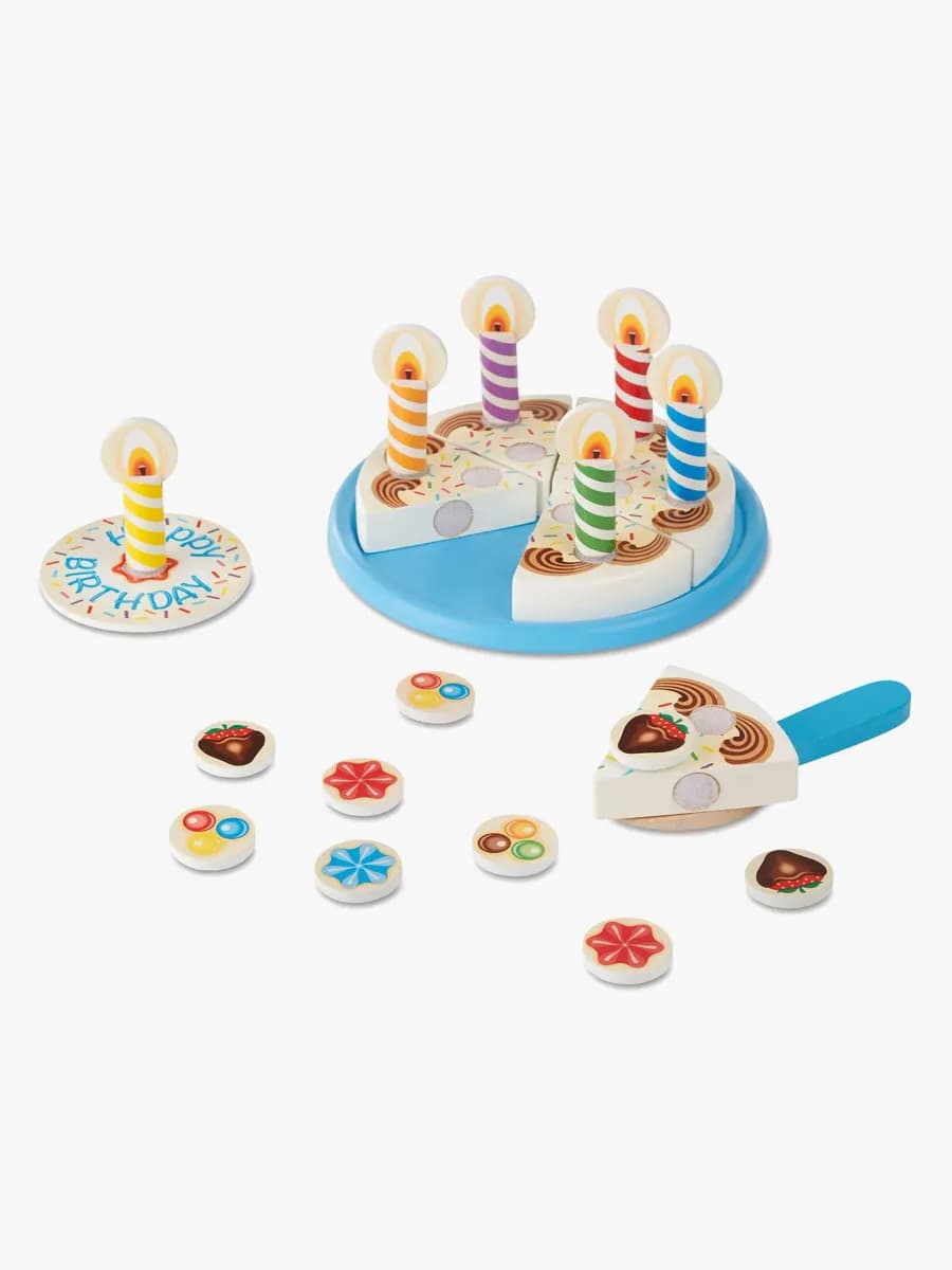 Melissa &  Doug Leksakstårta Trä 34 Delar