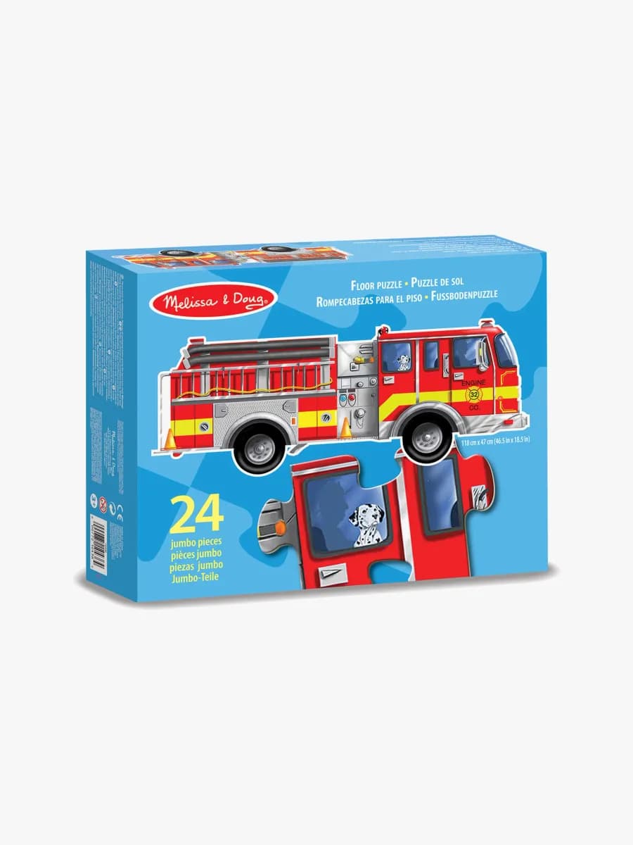 Melissa &  Doug Pussel Brandbil 24 Bitar