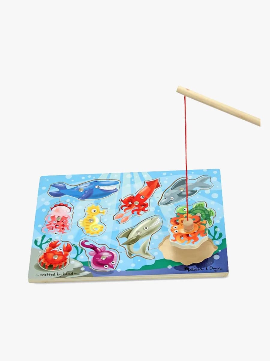 Melissa &  Doug Pussel Fiska, 10 bitar
