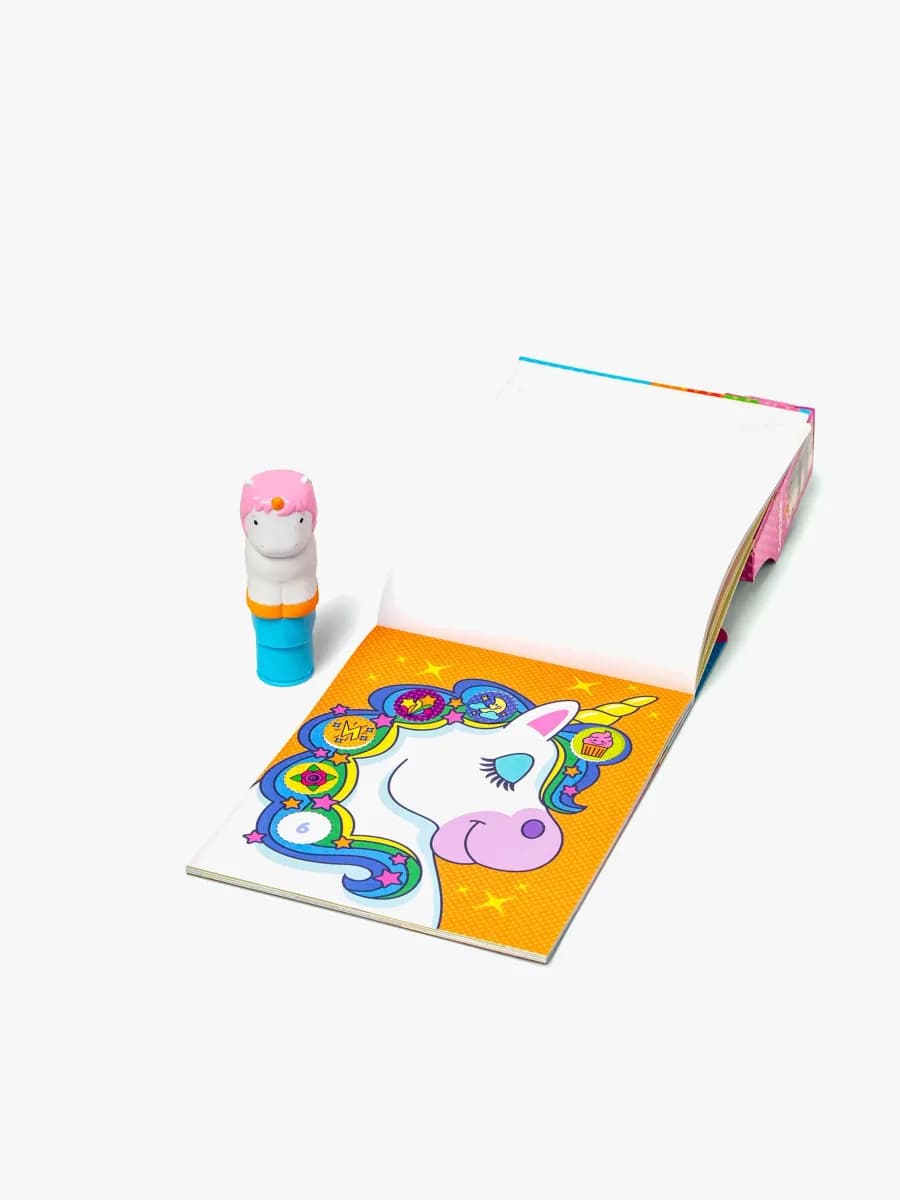 Melissa &  Doug Sticker WOW! Aktivitetsbok Enhörning