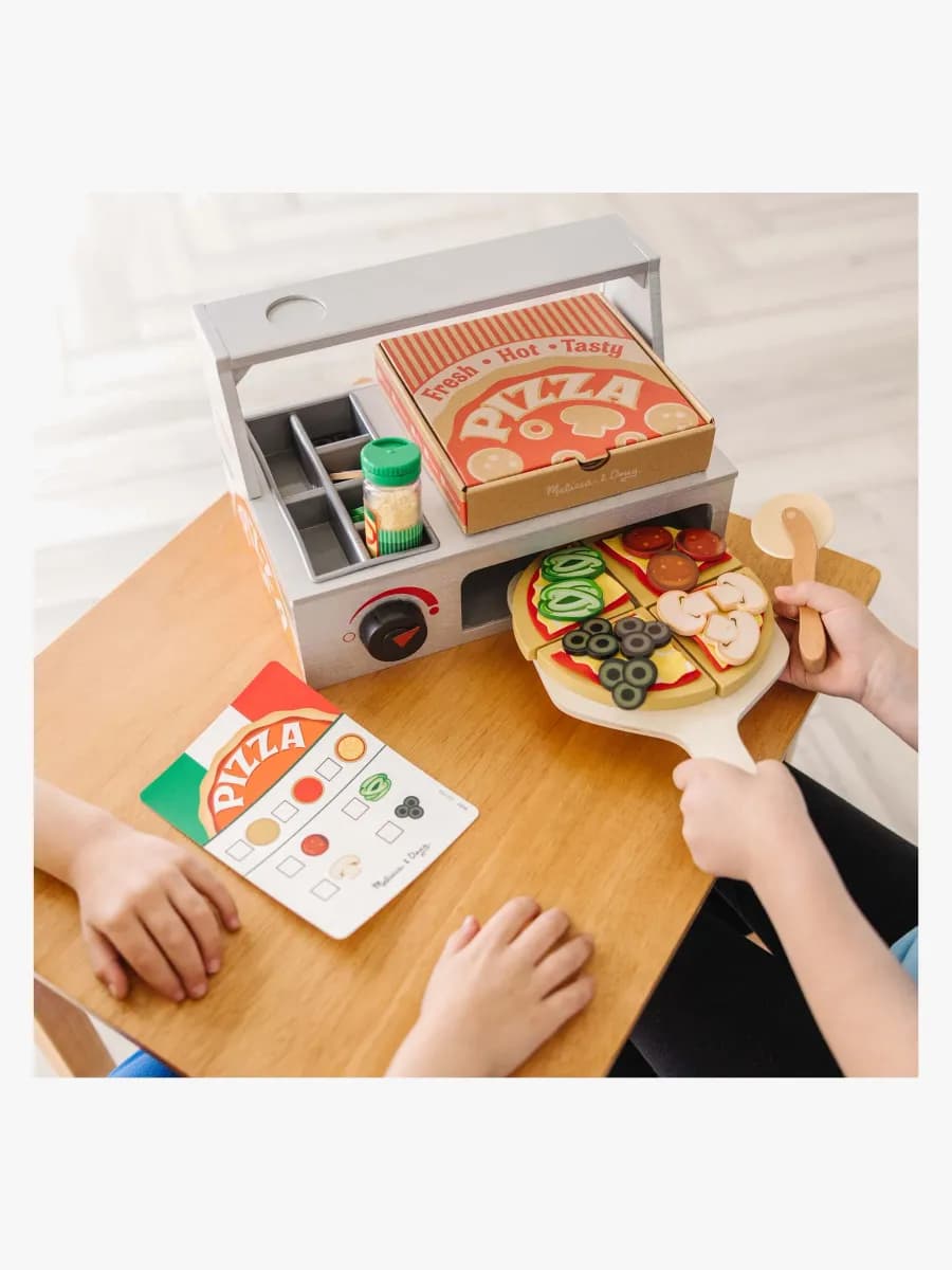 Melissa &  Doug Top &  Bake Pizzadisk Lekset