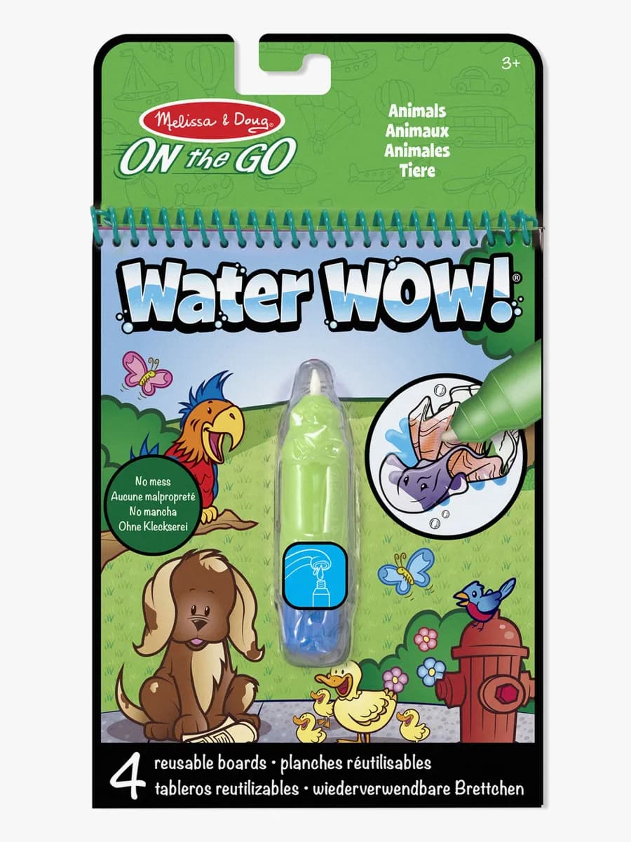 Melissa &  Doug Water Wow! Målarbok Djur