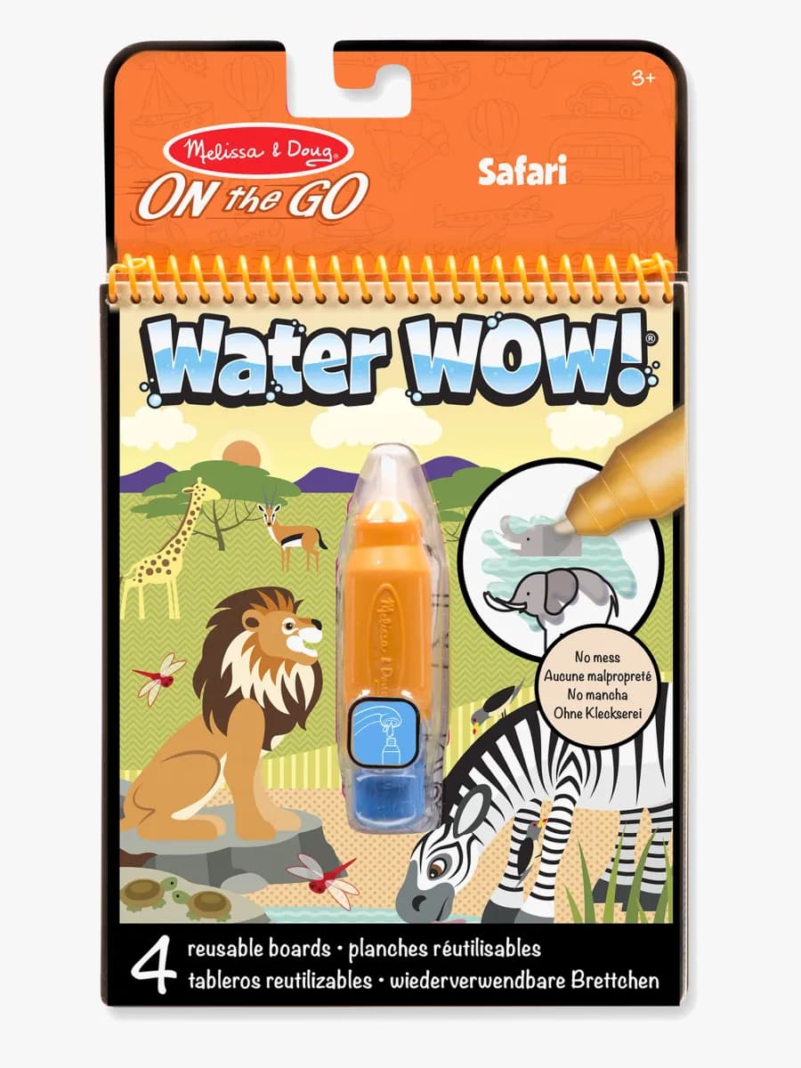 Melissa &  Doug Water Wow! Målarbok Safari