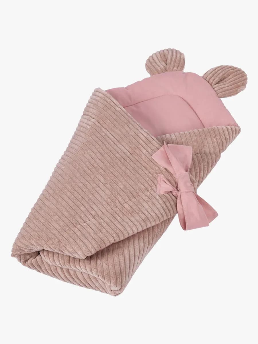 MeowBaby Aesthetic Swaddler, Powder Pink