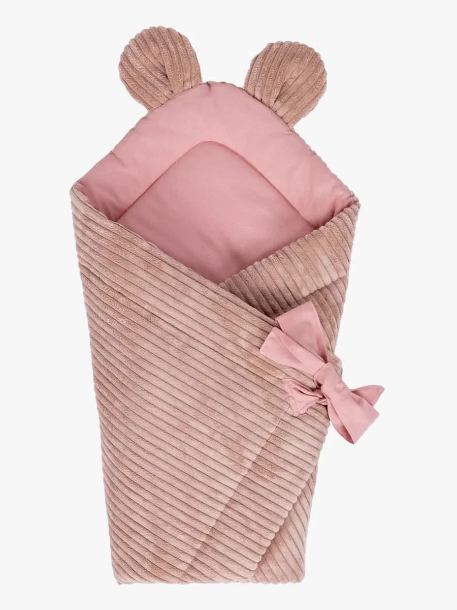 MeowBaby Aesthetic Swaddler, Powder Pink