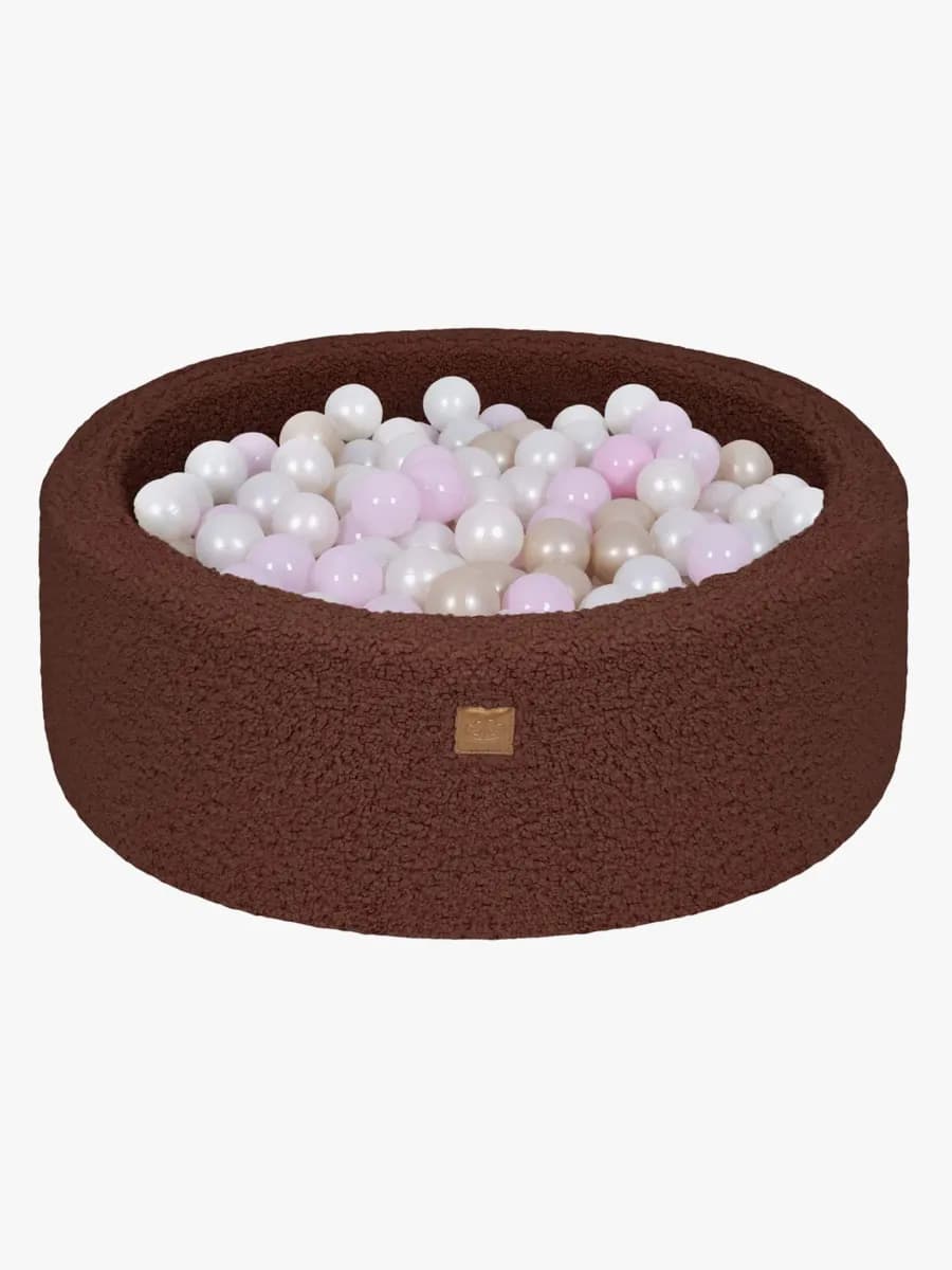MeowBaby Bearly  Runt Bollhav, Dark Brown