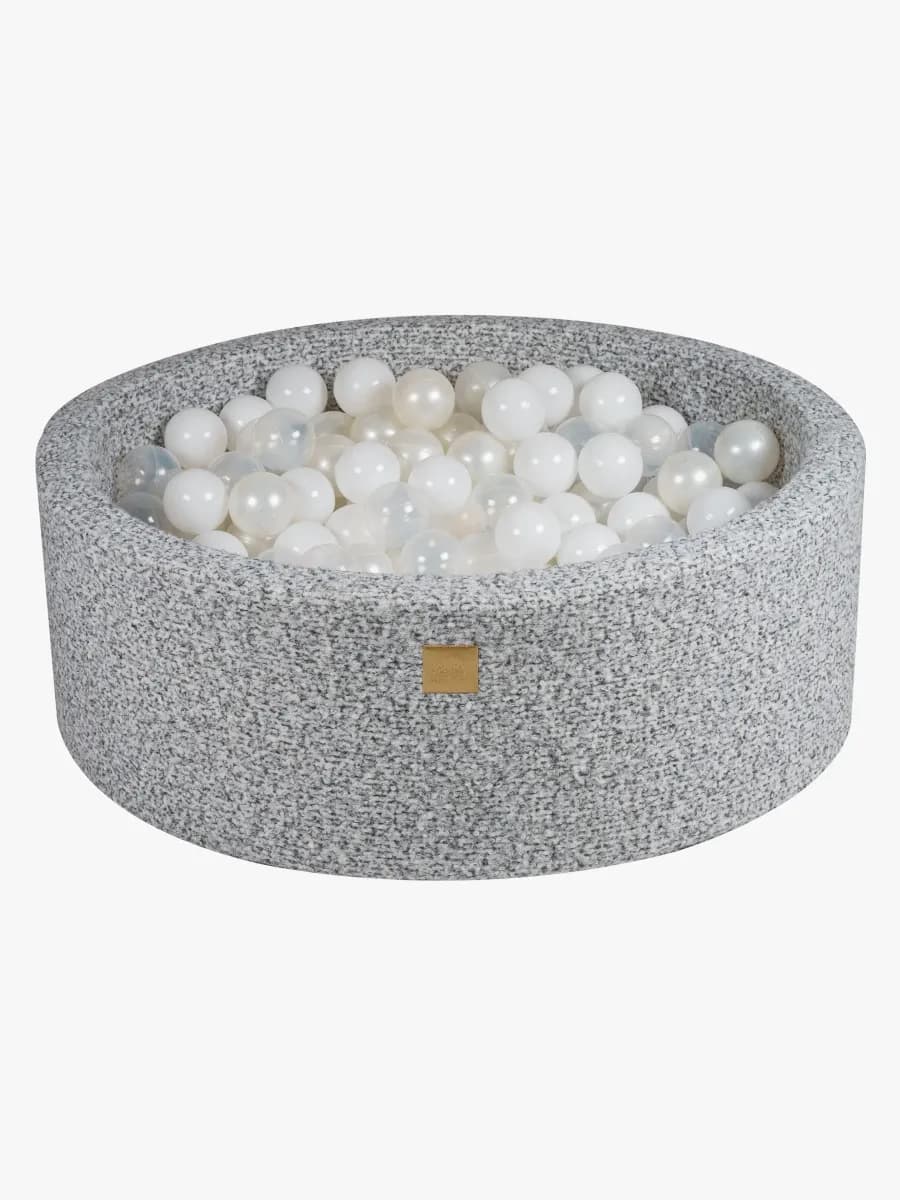 MeowBaby Boucle  Runt Bollhav, Marled Grey