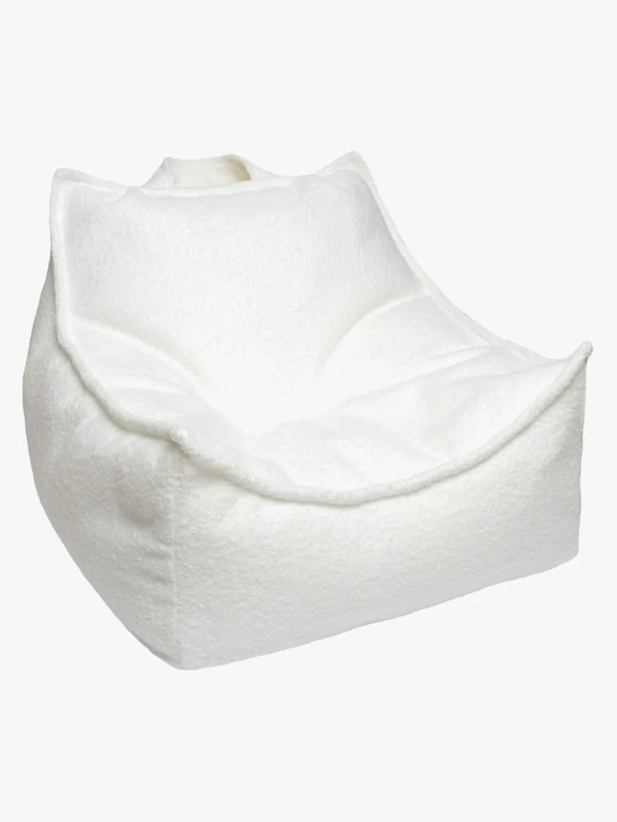 Meowbaby Boucle Saccosäck, Vit