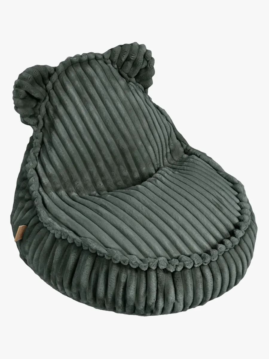 Meowbaby Churros Saccosäck Teddy, Pineforest Green