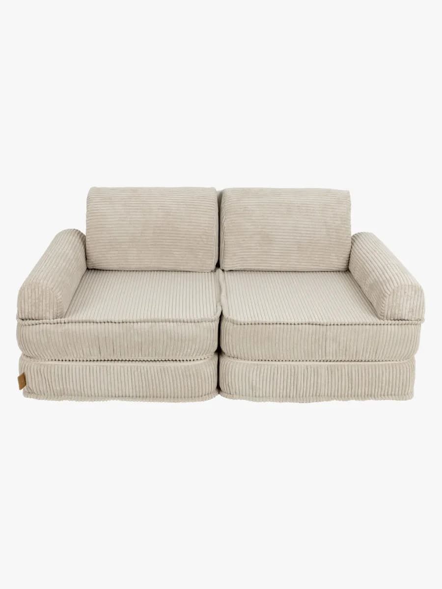 Meowbaby Play Pocket  Byggbar Soffa Plus Aesthetic, Ecru