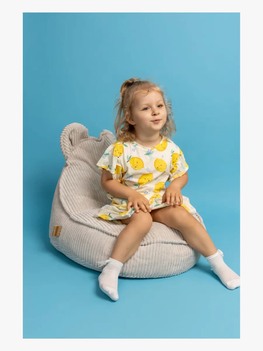 Meowbaby Saccosäck Teddy, Ecru