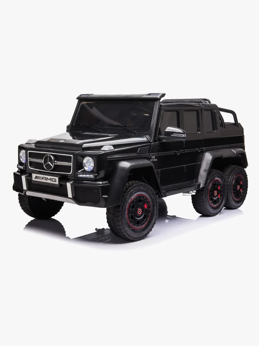 Mercedes Benz G63 6X6 Elbil, Svart