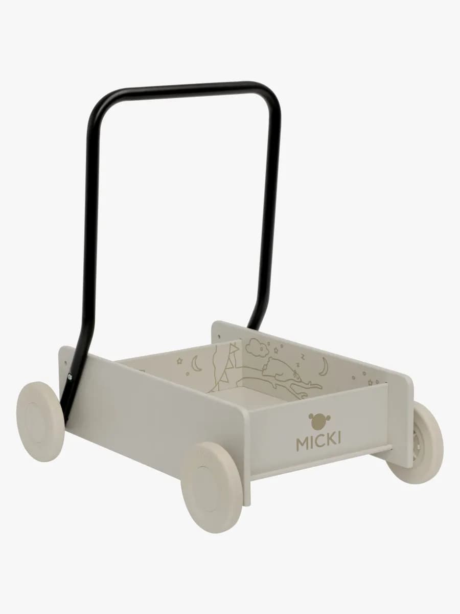 Micki Lära-gå-vagn, Beige