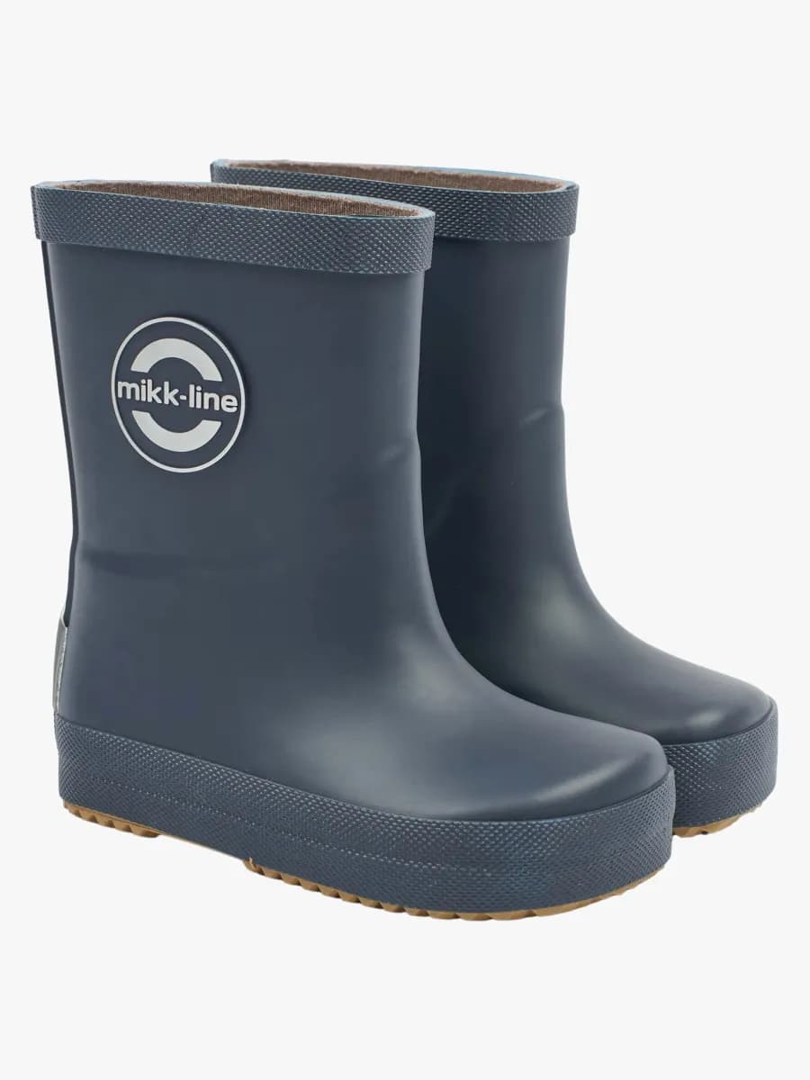 Mikk-Line Barefoot Gummistövlar, Blue Nights, 19